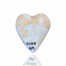 Baksiden av hjertet. Produktfoto kan avvike i farge fra bønnehjertet i virkeligheten. thumbnail