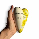 Stort bønnehjerte. Alle bildene er for å illustrerer, alle hjertene er unike, form, farge og mønster variere i stor grad. thumbnail